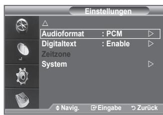 SAMSUNG LE40F86BD - Audioformatändern - 1