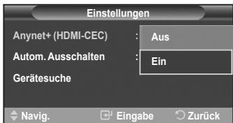SAMSUNG LE40F86BD - Abschalten des Fernsehgeräts - 2