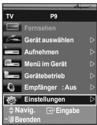 SAMSUNG LE40F86BD - Abschalten des Fernsehgeräts - 1