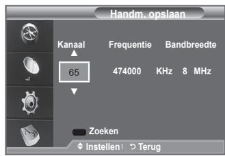 SAMSUNG LE40F86BD - De kanaallijst handmatig bijwerken - 1