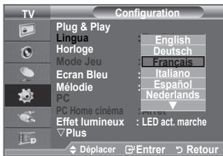 SAMSUNG LE40F86BD - Choix de la langue - 2