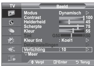 SAMSUNG LE40F86BD - Achtergrundverlichting activeren - 1
