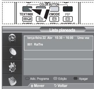 SAMSUNG LE40F86BD - Ver informações sobre programas - 8
