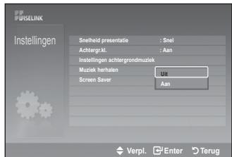 SAMSUNG LE40F86BD - Muziek herhalen: - 1