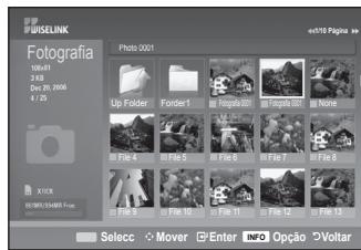 SAMSUNG LE40F86BD - Utilizar o menu WISELINK - 6