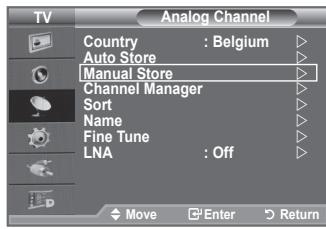 SAMSUNG LE40F86BD - Samodejno shranjevanje kanalov - 1