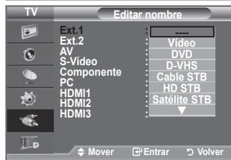 SAMSUNG LE40F86BD - Dé un nombre al disposativo conectado en las tiomas de entrada; de esta manière sera más fácil selectionar el disposativo de entrada. - 2