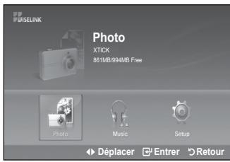 SAMSUNG LE40F86BD - Affichage d'un diaporama - 1