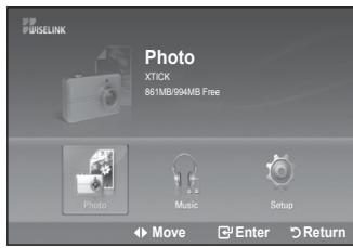 SAMSUNG LE40F86BD - Viewing a Slide Show - 1