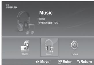 SAMSUNG LE40F86BD - Music function information icon - 5