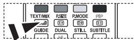 SAMSUNG LE40F86BD - Utilizzato della modalità Fastext per selezionare una pagina Teletext - 1