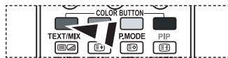 SAMSUNG LE40F86BD - Vous pouvez modifier vos canaux favoris à l'aide des quatre boutons de couleur. - 5