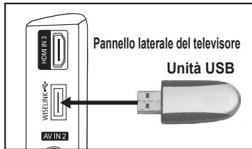 SAMSUNG LE40F86BD - Utilizzo della funzione WISELINK - 1