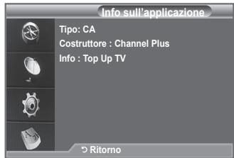 SAMSUNG LE40F86BD - Contiene informazioni sulla CAM inserita nella slot IC e le visualizzza. - 1