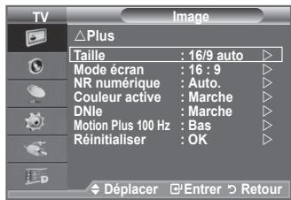 SAMSUNG LE40F86BD - Changement de la taille de l'image - 1