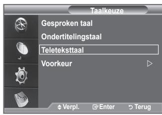 SAMSUNG LE40F86BD - Hiermee geeft u de taalformatie voor het inkomende signal weer. - 3