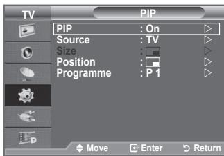SAMSUNG LE40F86BD - Viewing the Picture In Picture (PIP) - 2