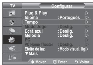 SAMSUNG LE40F86BD - Ligar e desligar o televator automaticamente - 1