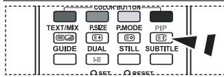 SAMSUNG LE40F86BD - Visualización deImagen sobreImagen (PIP) - 3