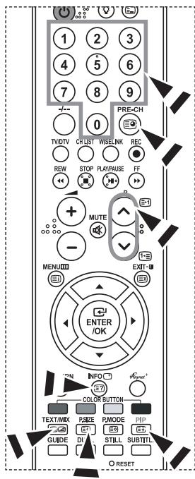 SAMSUNG LE40F86BD - Eine bestimmte Teletextseite anzeigen - 1