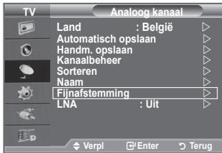 SAMSUNG LE40F86BD - U kurz kanalen handmatig nauwkeurig instellen voor een optimale ontvangst. - 1