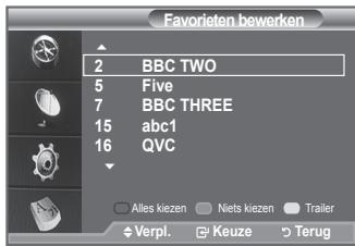 SAMSUNG LE40F86BD - U kunt deze functie wanner u een of meer voorkeurkanalen hebt geselecteerd. - 3