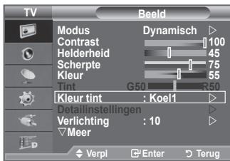 SAMSUNG LE40F86BD - De kleurnuance wijzigen - 1