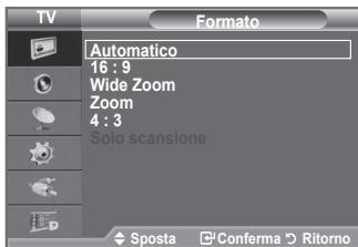 SAMSUNG LE40F86BD - Modifica delle dimensioni dell'immagine - 2