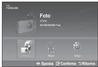 SAMSUNG LE40F86BD - Utilizzo del menu WISELINK - 5