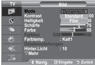 SAMSUNG LE40F86BD - Sie können den Bildstandard auswahlen, der für ihre Sehwogenheiten am besten geeignet ist. - 2