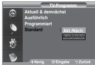 SAMSUNG LE40F86BD - Einstellen des Standardführers - 1