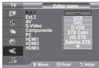 SAMSUNG LE40F86BD - Identifique o dispositorio ligado às tomadas de entrada para que a seleção de fontes de entrada se torne mais fácil. - 2