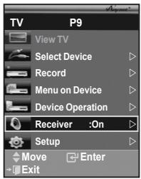 SAMSUNG LE40F86BD - You can listen to sound through a receiver instead of the TV speaker. - 1