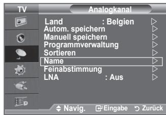 SAMSUNG LE40F86BD - Sendernamen zuweisen - 1