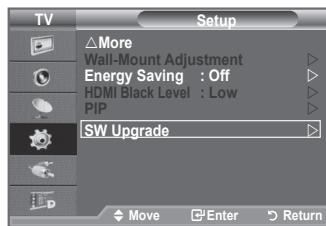 SAMSUNG LE40F86BD - Upgrading the Software - 2