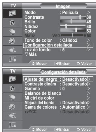 SAMSUNG LE40F86BD - Puede selectionar el tono de color que le resulte más como para la vista. - 1