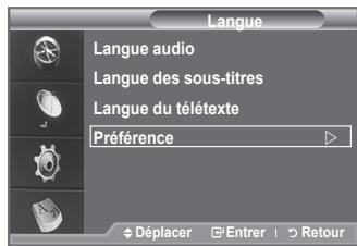 SAMSUNG LE40F86BD - Sélection de la langue (sous-titres, audio ou teletext) - 4