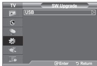 SAMSUNG LE40F86BD - Upgrading the Software - 3