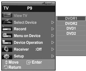 SAMSUNG LE40F86BD - Scanning and Switching between Anynet+ Devices - 1
