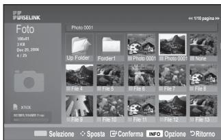 SAMSUNG LE40F86BD - Utilizzato del menu durante una presentazione - 4