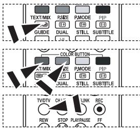 SAMSUNG LE40F86BD - Selecting a Specific Teletext Page - 2