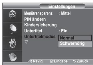 SAMSUNG LE40F86BD - Festlegendes Untertitelmodus - 1