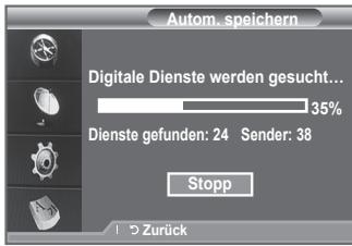 SAMSUNG LE40F86BD - Vorschau des DTV-Menusystems - 7