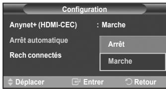 SAMSUNG LE40F86BD - Extinction automatique d'un appareil anynet+ lorsque le téléviseur est mis hors tension - 1