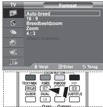 SAMSUNG LE40F86BD - Beeldformataat wijdigen - 2