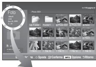 SAMSUNG LE40F86BD - Utilizzato del menu durante una presentazione - 6