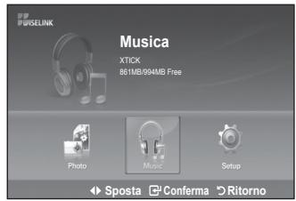 SAMSUNG LE40F86BD - Utilizzo del menu WISELINK - 3