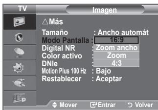 SAMSUNG LE40F86BD - Selección del Modo Pantalla - 1