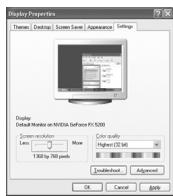 SAMSUNG LE40F86BD - Impostazione del software del PC (basato su Windows XP) - 1