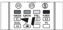 P.MODE S.MODE STILL P.SIZE DUAL SOURCE PC